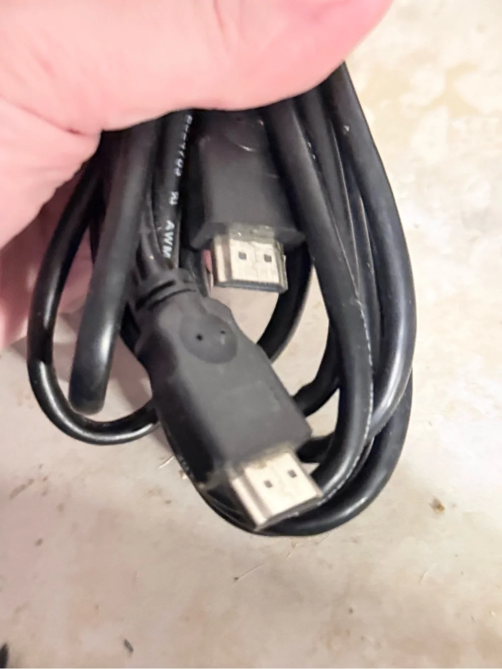 BUNDLE!! 5 HDMI To HDMI Cables! Various Lengths & Brands - All Working - EUC